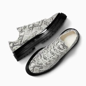 New - Chuck 70 National Suede Leather Snake Print